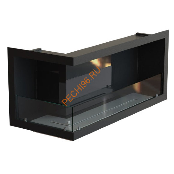 Биокамин угловой 500х1400х520 мм, стемалит, стекло тонированное Биокамин угловой 500х1400х520 мм, стемалит, стекло тонированное