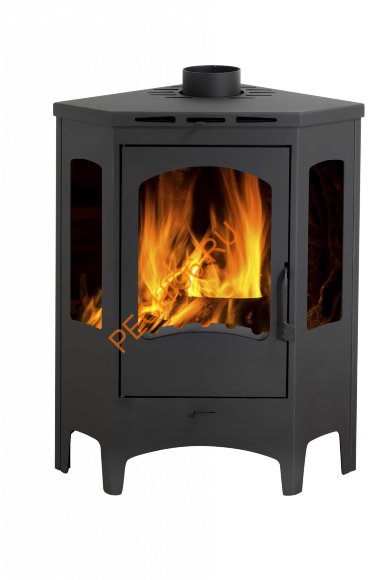 Печь-камин БАВАРИЯ Панорама угловая