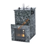 Печь банная ИзиСтим Анапа в кожухе из пироксенита с боковым подключением