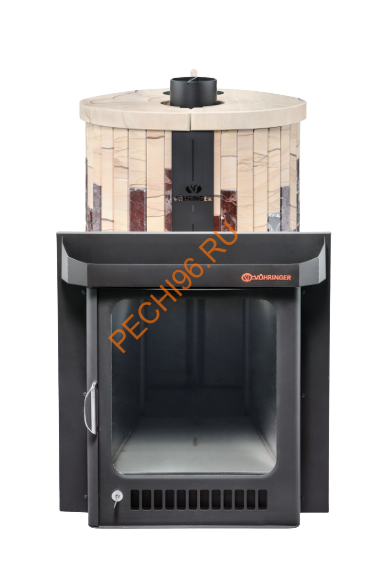 Печь банная Ферингер Оптима ПФ Россо Леванте+Окаменевшее дерево