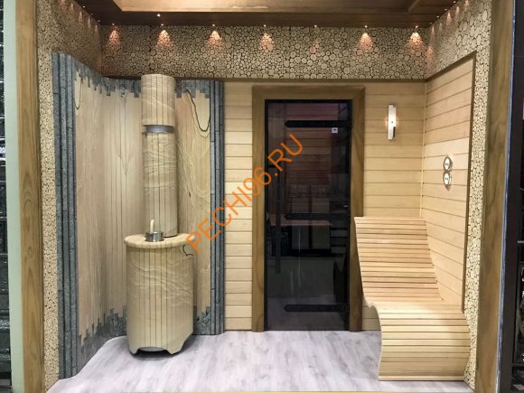 Фасад для банной печи Ферингер Жадеит+Окаменевшее дерево, м2 Фасад для банной печи Ферингер Жадеит+Окаменевшее дерево, м2