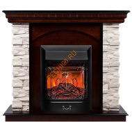Электрокамин RealFlame Elford AO с очагом Majestic Lux BL RC Электрокамин RealFlame Elford AO с очагом Majestic Lux BL RC