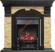 Электрокамин Royal Flame Dublin венге/сланец с очагом Fobos FX Электрокамин Royal Flame Dublin венге/сланец с очагом Fobos FX