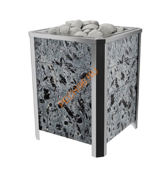 Электрическая печь Премьера М 9 кВт серпентинит Премиум Электрическая печь Премьера М 9 кВт серпентинит Премиум