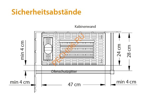 Электрическая печь EOS Bi-O Filius W 4,5 кВт антрацит