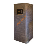 Печь банная газовая RT-35RV 310S Талькомагнезит Стандарт с радиусными углами