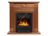 Электрокамин Electrolux Classic EFP/P-1020LS с порталом Firelight Frame Classic U угловой, дуб