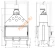 Каминная топка Hitze Ardente ARD90X41DSS