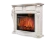 Электрокамин Electrolux Sphere Plus EFP/P-3320RLS с порталом Firelight Ovatio 30, беленый дуб