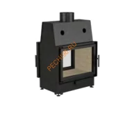 Каминная топка ECHA-TECH ECT Double 70x51/V 13 кВт, туннель, футеровка вермикулит