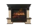 Электрокамин Electrolux EFP/P-3020LS с порталом Firelight Forte 30U угловой, камень бежевый, темный дуб