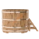 Купель для бани BentWood круглая из дуба Рустик, D1,8 м