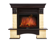 Электрокамин Electrolux Classic EFP/P-1020LS с порталом Firelight Forte Classic, камень бежевый, венге Электрокамин Electrolux Classic EFP/P-1020LS с порталом Firelight Forte Classic, камень бежевый, венге