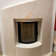 Дровяной камин Hark MADERIA с топкой 200 RK T1 black