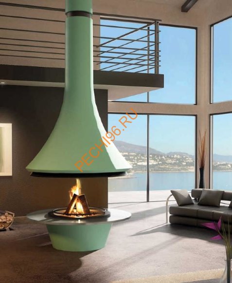 Камин Bordelet EVA 992, центральный открытый Камин Bordelet EVA 992, центральный открытый