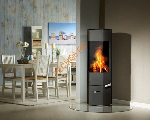 Печь-камин ABX Nagano I, черная сталь Печь-камин ABX Nagano I, черная сталь