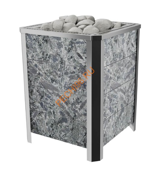 Электрическая печь Премьера М 12 кВт серпентинит Бархат