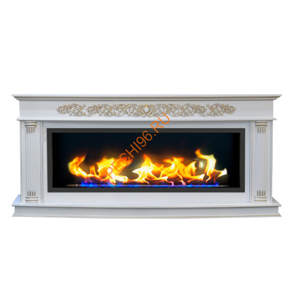 Биокамин линейный в портале Русский огонь Милан Люкс