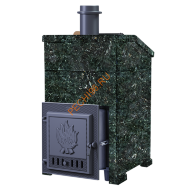 Печь банная Гефест GFS ЗК 40 в облицовке Президент 1120/50 Пироксенит