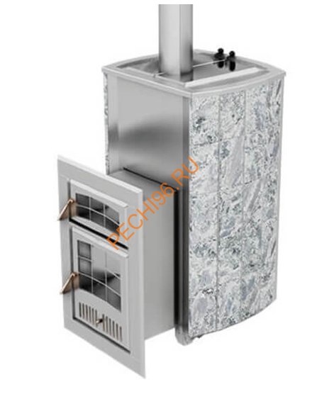 Печь банная Чародейка Русский пар Серпентинит Бархат Печь банная Чародейка Русский пар Серпентинит Бархат