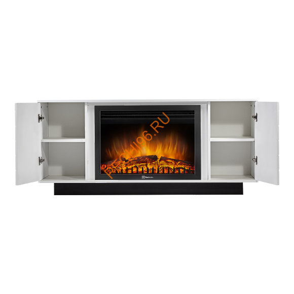 Электрокамин Electrolux EFP/P-3020LS с порталом Firelight Como 30, белый