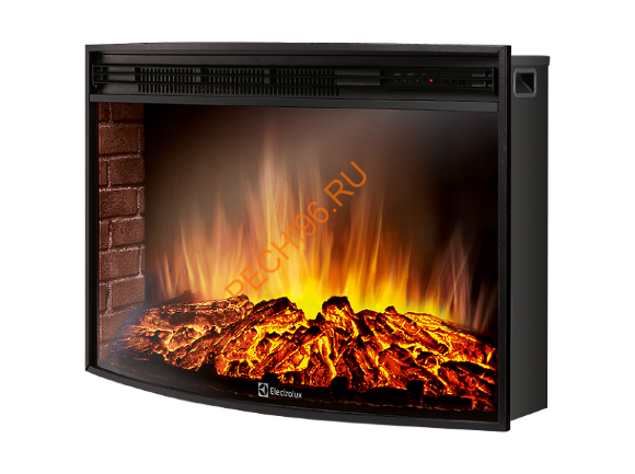 Электрокамин Electrolux Sphere Plus EFP/P-3320RLS с порталом Firelight Como 30, белый