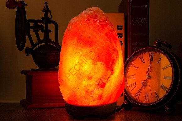 Светильник из гималайской соли Глыба 100-120 кг с диммером