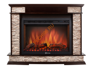 Электрокамин Electrolux EFP/P-2520LS с порталом Firelight Scala 25, сланец бурый, темный дуб Электрокамин Electrolux EFP/P-2520LS с порталом Firelight Scala 25, сланец бурый, темный дуб