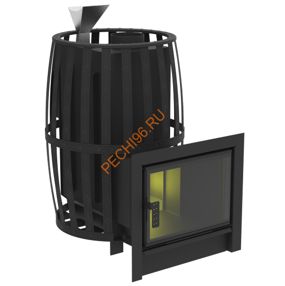 Печь банная Берёзка Флагман 18 ЗК, сетка