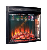 Электрический очаг InterFlame Panoramic 28 LED FX Электрический очаг InterFlame Panoramic 28 LED FX