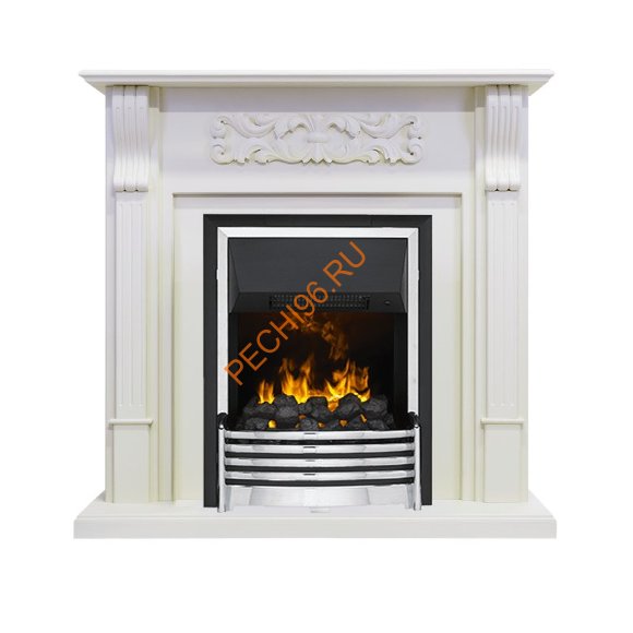 Электрокамин Dimplex Venice с очагом Flagstaff фактурный белый