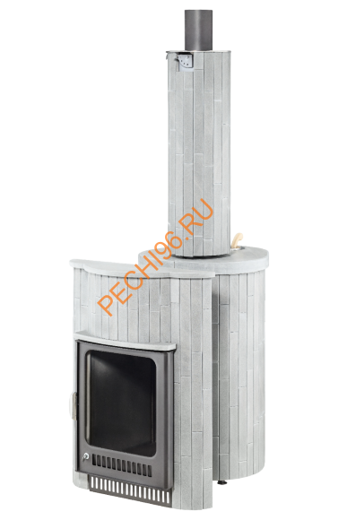 Печь банная Ферингер Оптима ПФ Серый велюр наборный