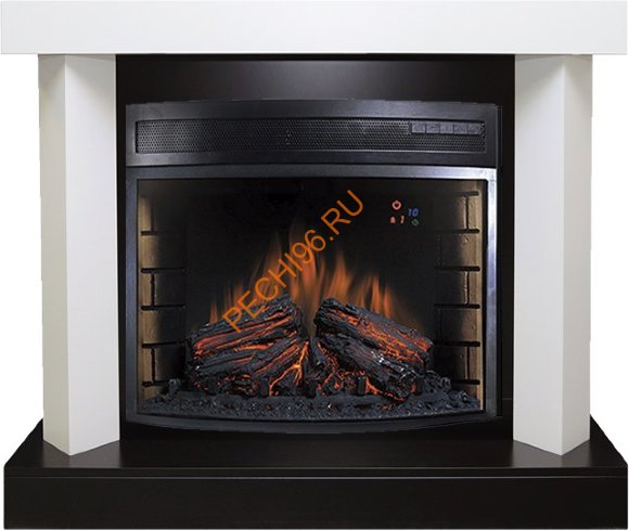 Электрокамин Royal Flame Vancouver белый с очагом Dioramic 28 LED FX