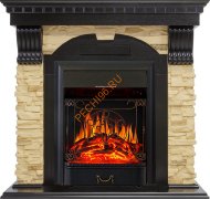 Электрокамин Royal Flame Dublin венге/сланец с очагом Majestic FX Электрокамин Royal Flame Dublin венге/сланец с очагом Majestic FX