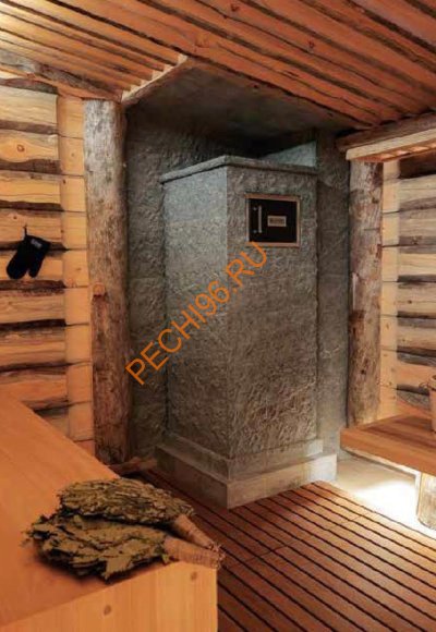 Печь банная KLOVER RT-35RV 310S Талькомагнезит Скала с прямыми углами Печь банная KLOVER RT-35RV 310S Талькомагнезит Скала с прямыми углами