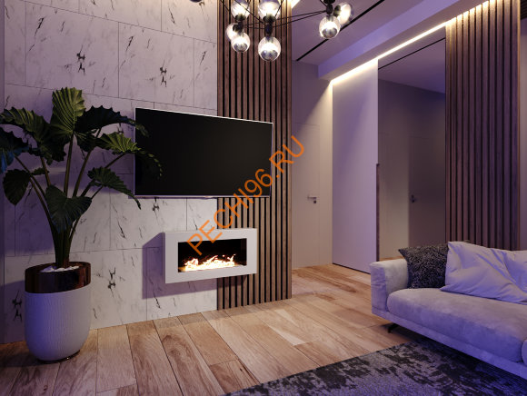 Биокамин Русский огонь Блонд 800N настенный Биокамин Русский огонь Блонд 800N настенный