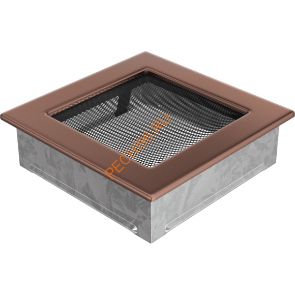 Вентиляционная решетка Kratki 17М 170х170 мм латунь Вентиляционная решетка Kratki 17М 170х170 мм латунь