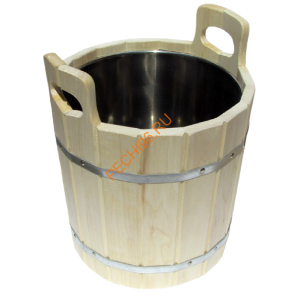 Запарник 15л нержавеющая вставка, с ручками