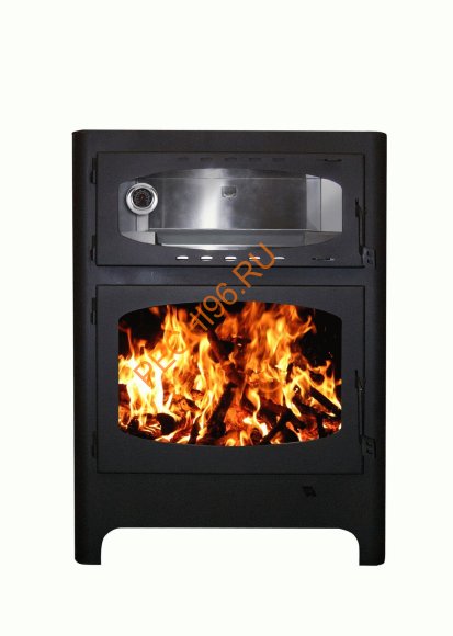 Печь-камин БАВАРИЯ ЭКО с духовкой и плитой Печь-камин БАВАРИЯ ЭКО с духовкой и плитой