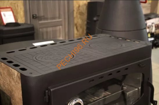 Печь-камин БАВАРИЯ ЭКО с духовкой и плитой Печь-камин БАВАРИЯ ЭКО с духовкой и плитой