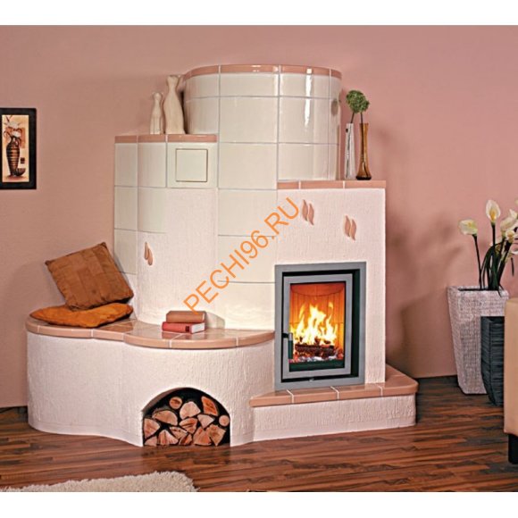 Дровяной камин Hark 5/93.1 creme-weib+cashmere
