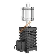 Печь банная Aston 16 с баком на трубе 50л, D115 (AISI 439) круглый