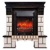 Электрокамин Stone STD АО с очагом Fobos Lux BL RC