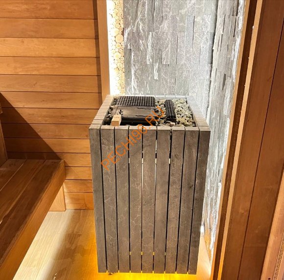 Электрическая паротермальная печь «ПАРиЖАР Футурус» 10 кВт, талькохлорит Электрическая паротермальная печь «ПАРиЖАР Футурус» 10 кВт, талькохлорит