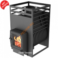 Печь банная Теплосталь Хоттабыч v3 под обкладку дверца ДТ-4С