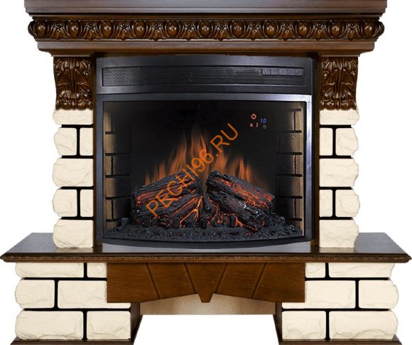 Электрокамин Royal Flame Pierre Luxe LORD с очагом Dioramic 28 LED FX