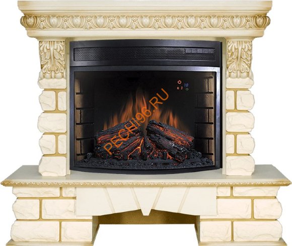 Электрокамин Royal Flame Pierre Luxe LORD с очагом Dioramic 28 LED FX