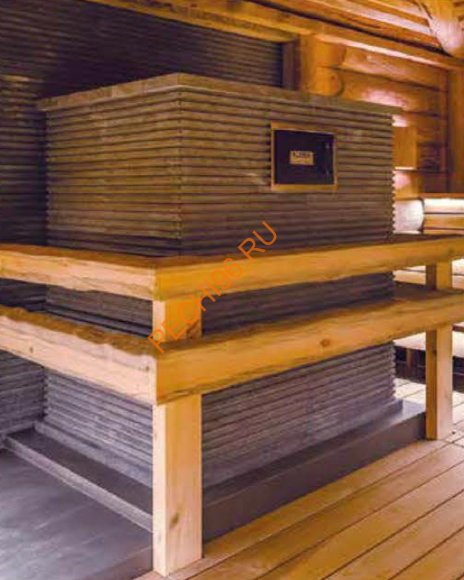 Печь банная газовая RT-35RV 310S Талькомагнезит Радиатор с прямыми углами Печь банная газовая RT-35RV 310S Талькомагнезит Радиатор с прямыми углами