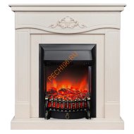 Электрокамин RealFlame JUNONA WT с очагом Fobos Lux BL Электрокамин RealFlame JUNONA WT с очагом Fobos Lux BL