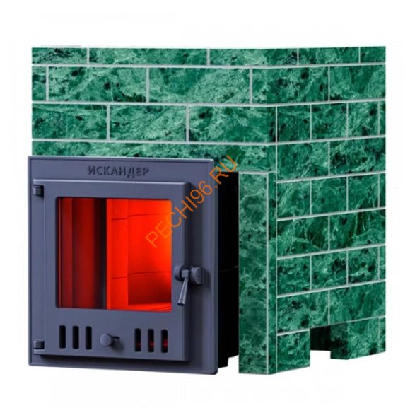 Печь банная Гефест Искандер 18М, Оптима 680/40 Змеевик